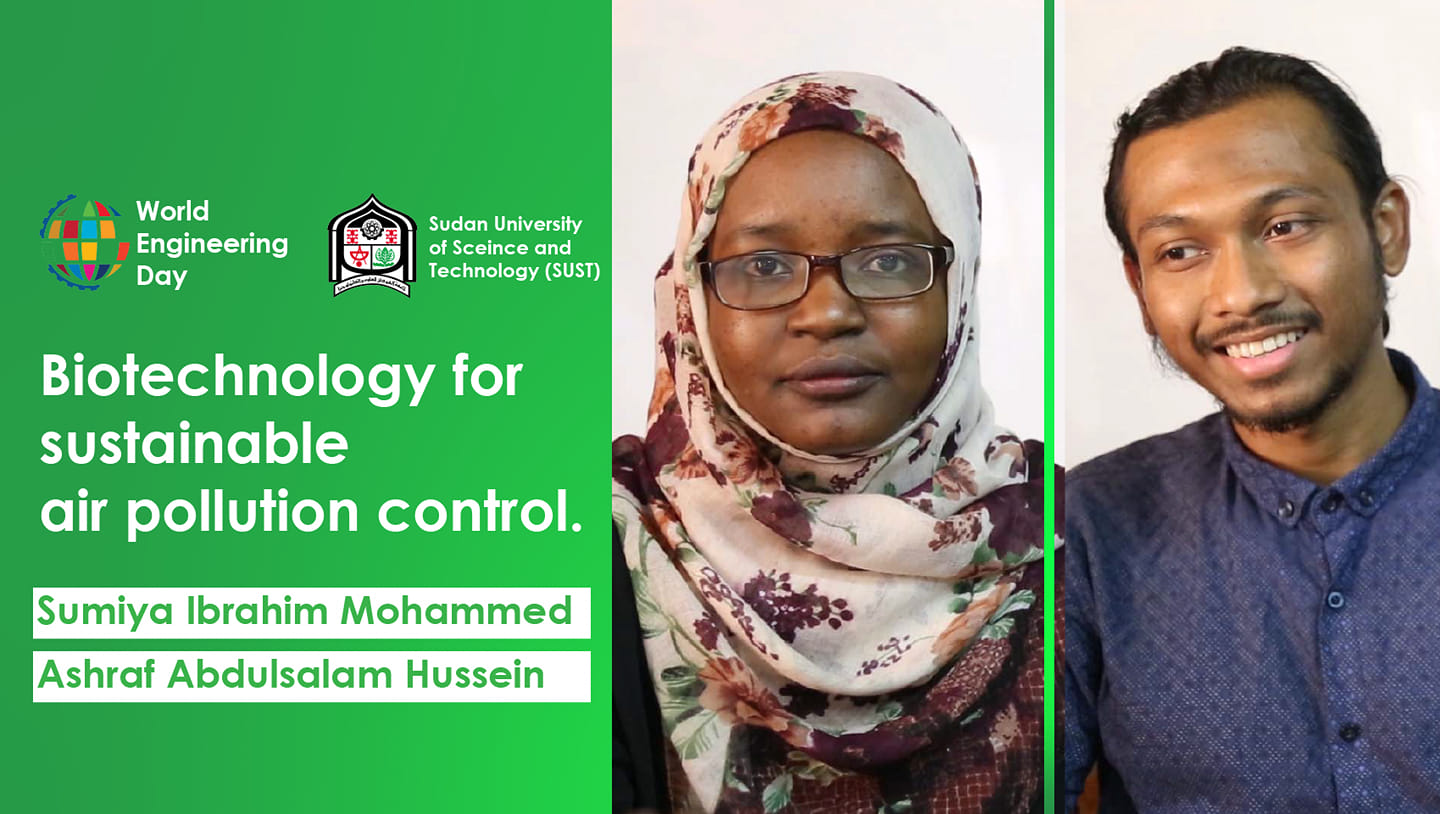 Biotechnology for sustainable air pollution control with Sumiya Ibrahim Mohammed Tahir and Ashraf Abdulsalam