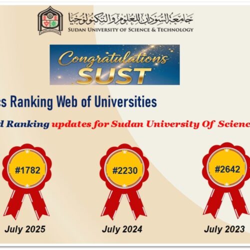 Webometrics| World Ranking for SUST in the Last Three Years (2025, 2024, 2023)